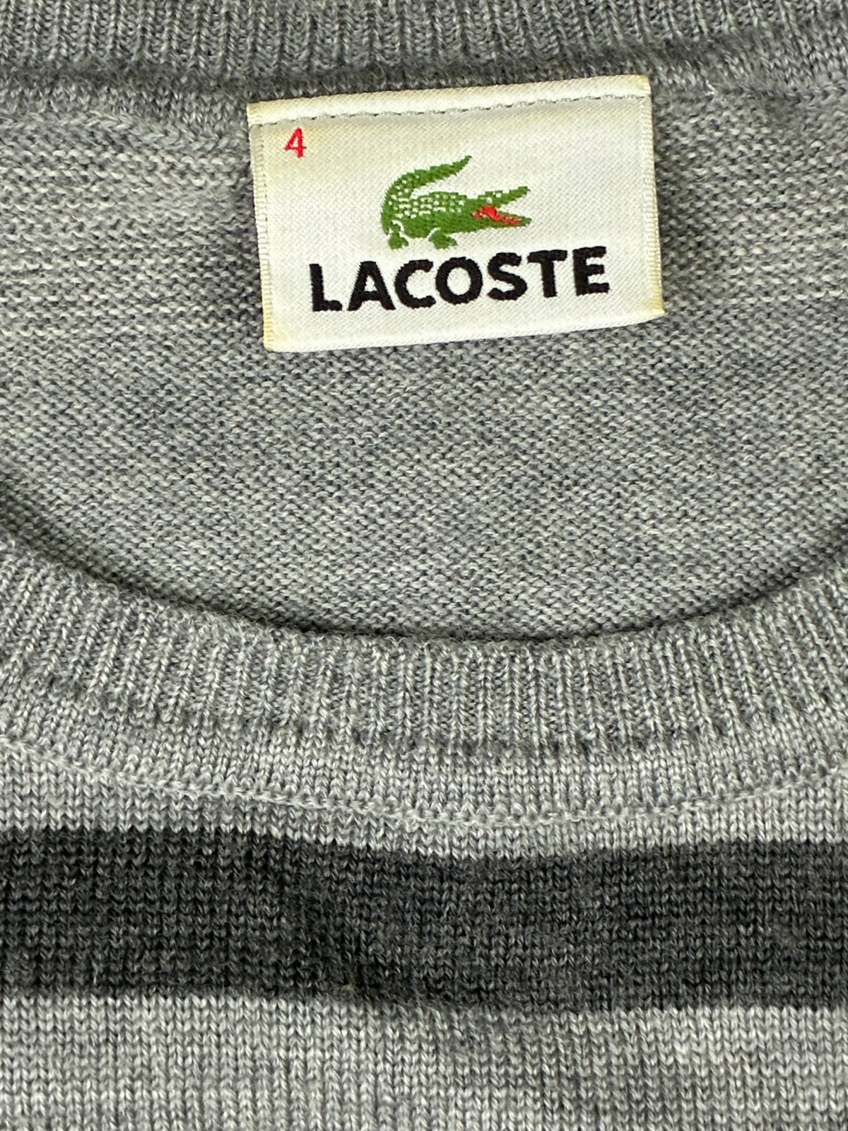 vintage Lacoste knittedsweater {M}