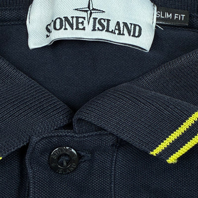 vintage navyblue Stone Island polo {M}