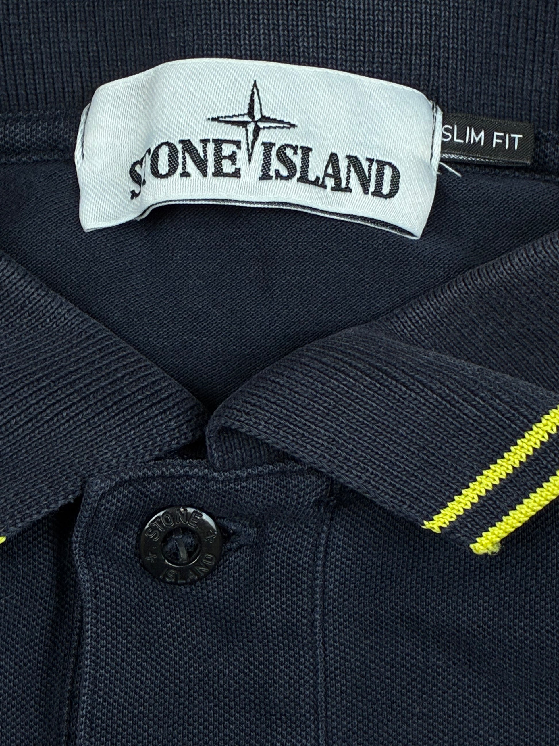 vintage navyblue Stone Island polo {M}