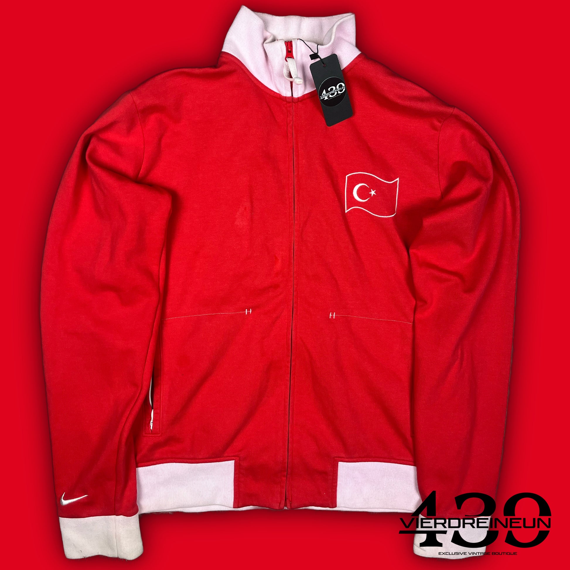 vintage Nike Turkey trackjacket {L}