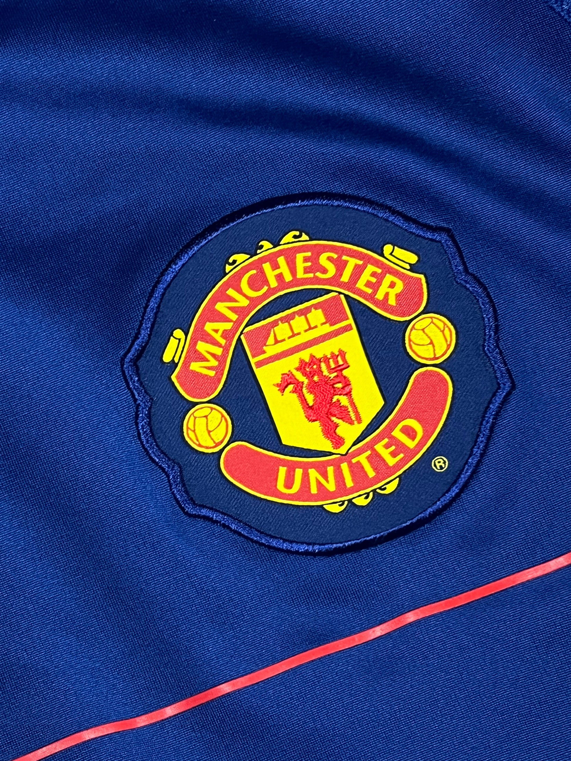 vintage Nike Manchester United trainingjersey {L}