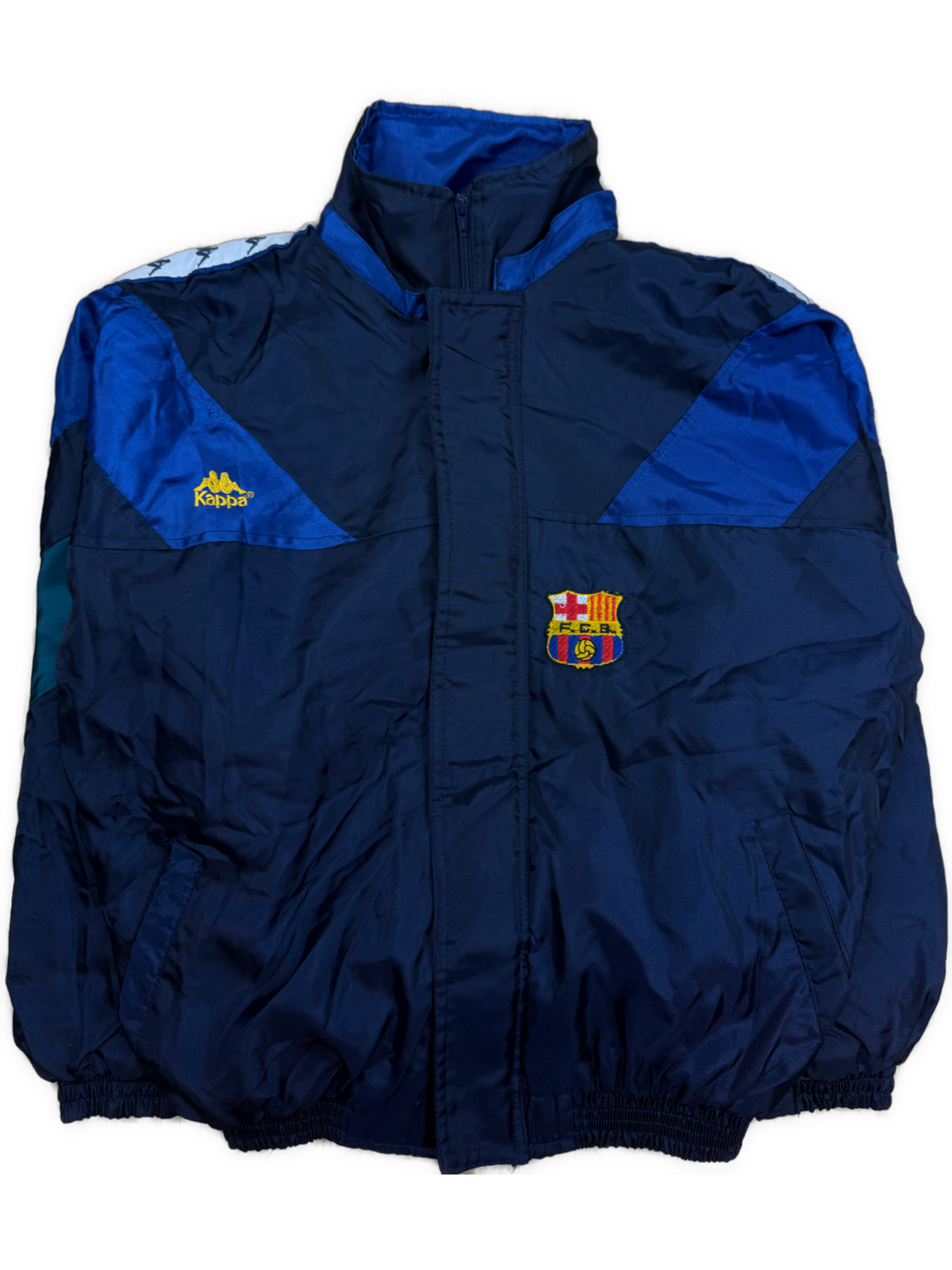 vintage Kappa Fc Barcelona windbreaker {L}