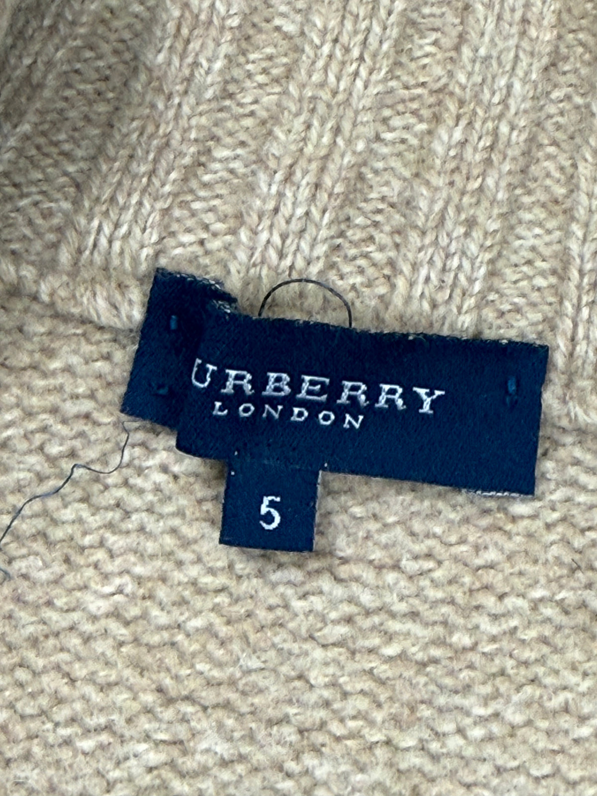 vintage Burberry sweatjacket {S}