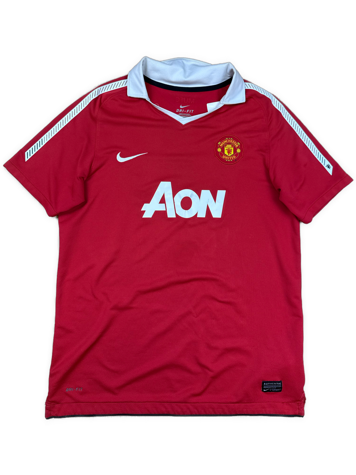 vintage Nike Manchester United home jersey {S}