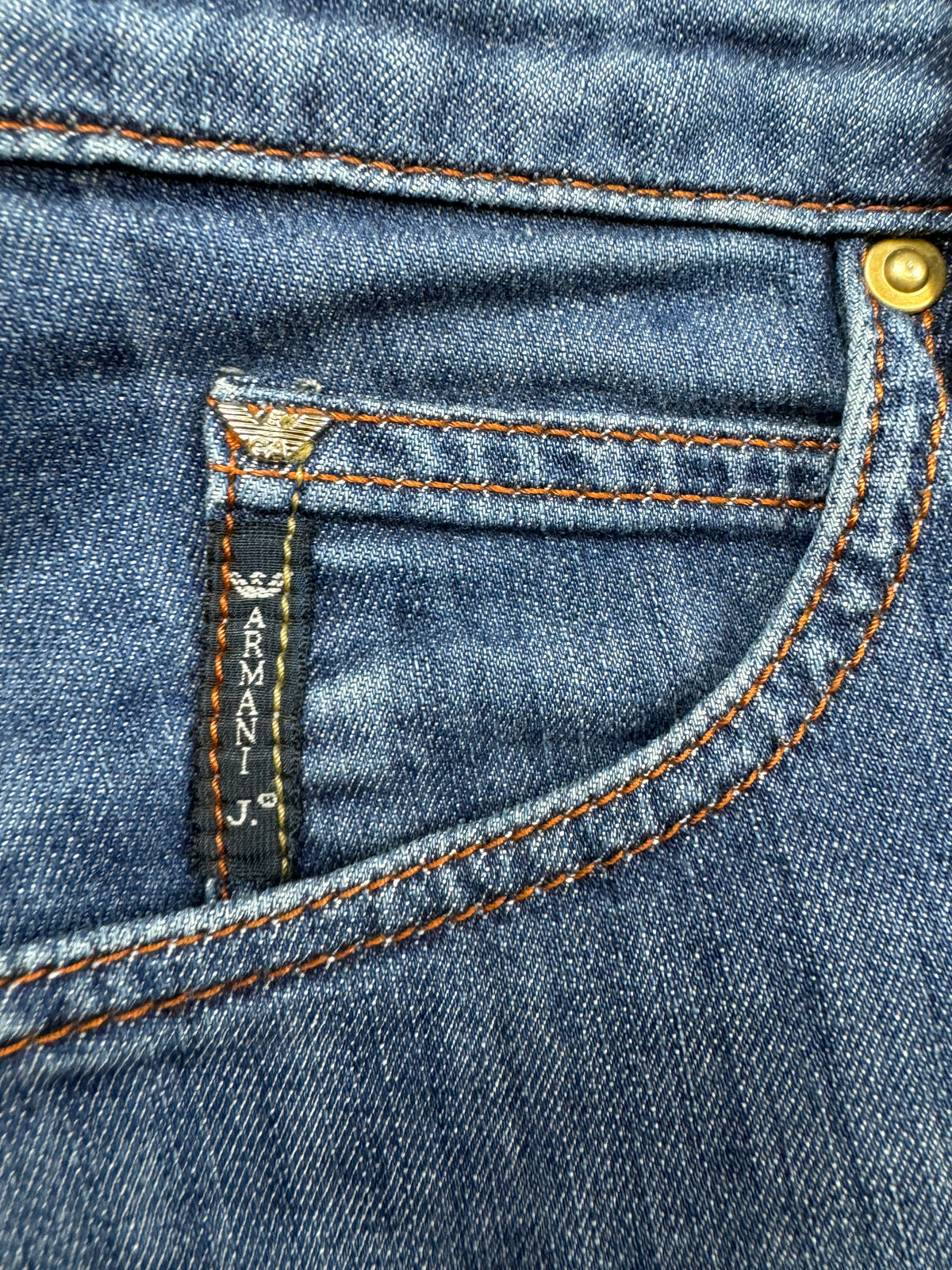 vintage Armani jeans {S}