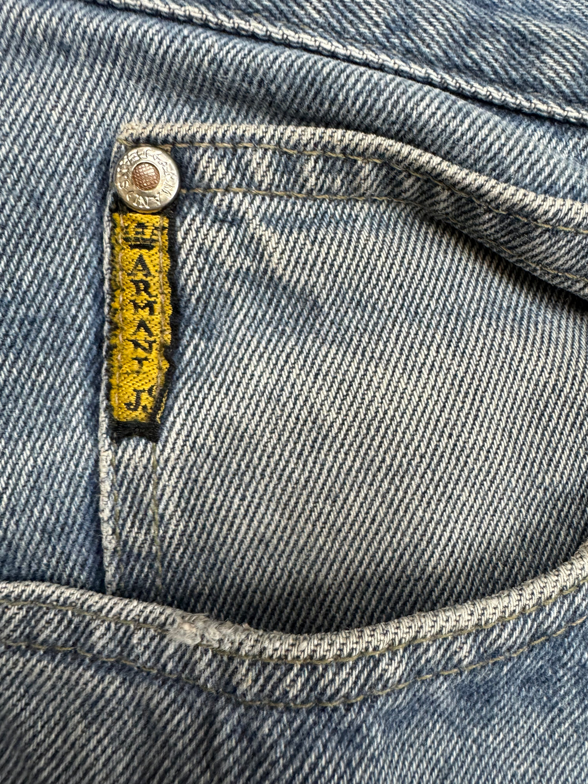 vintage Armani jeans {S}