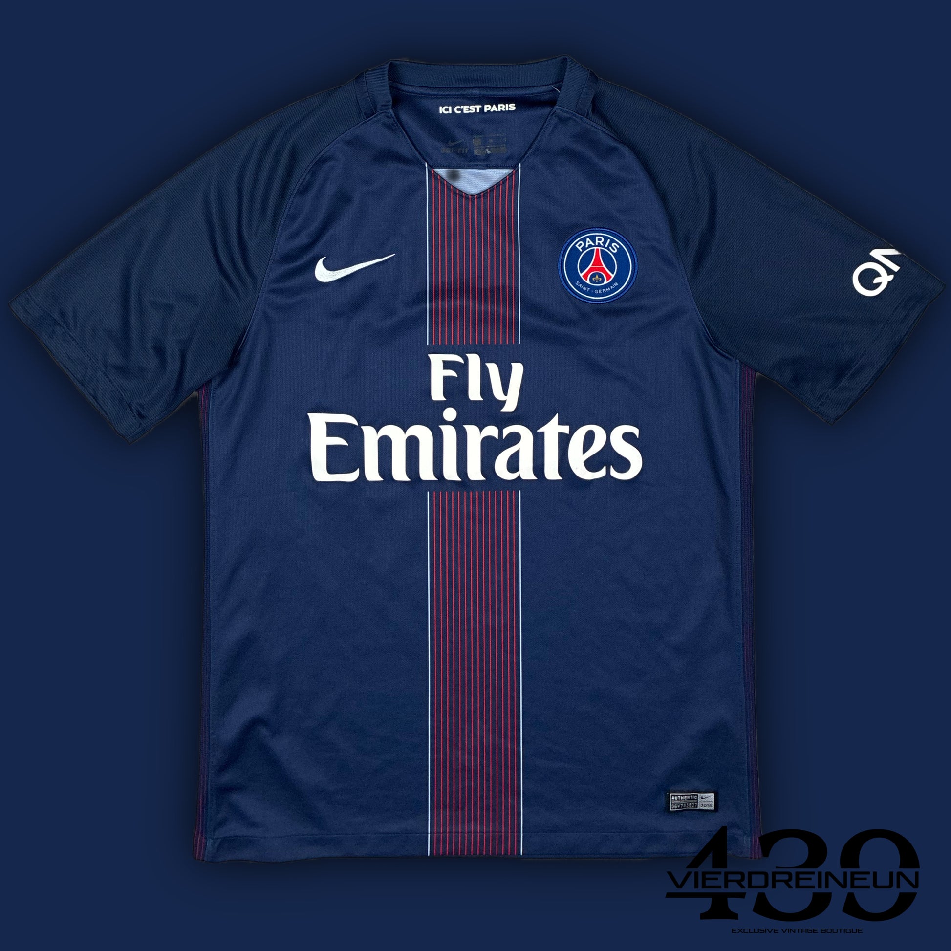 vintage Nike PSG Paris Saint Germain home jersey {M}