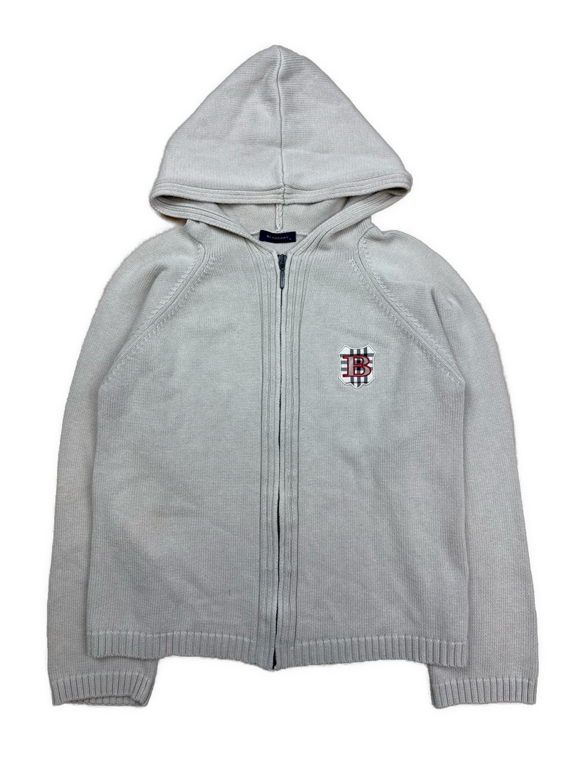 vintage Burberry sweatjacket {XS}