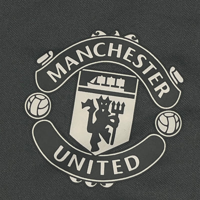 grey Adidas Manchester United jersey {S}