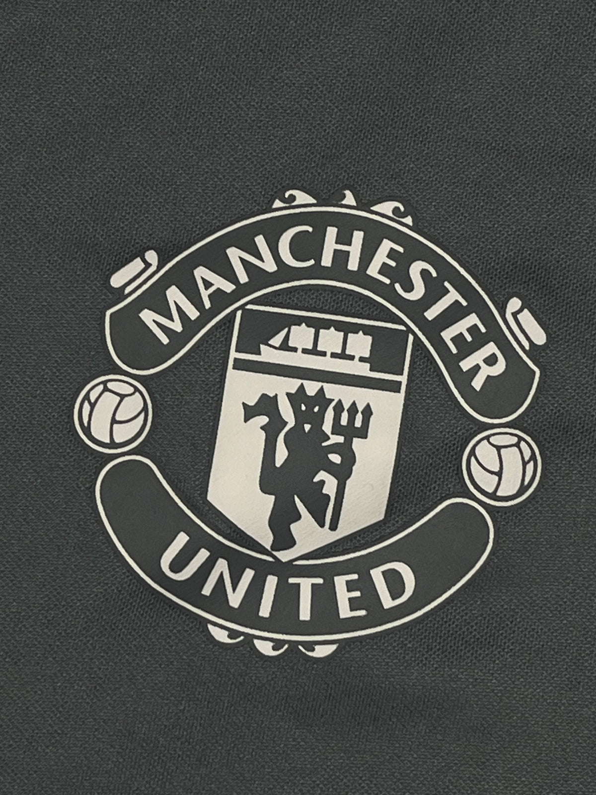 grey Adidas Manchester United jersey {S}