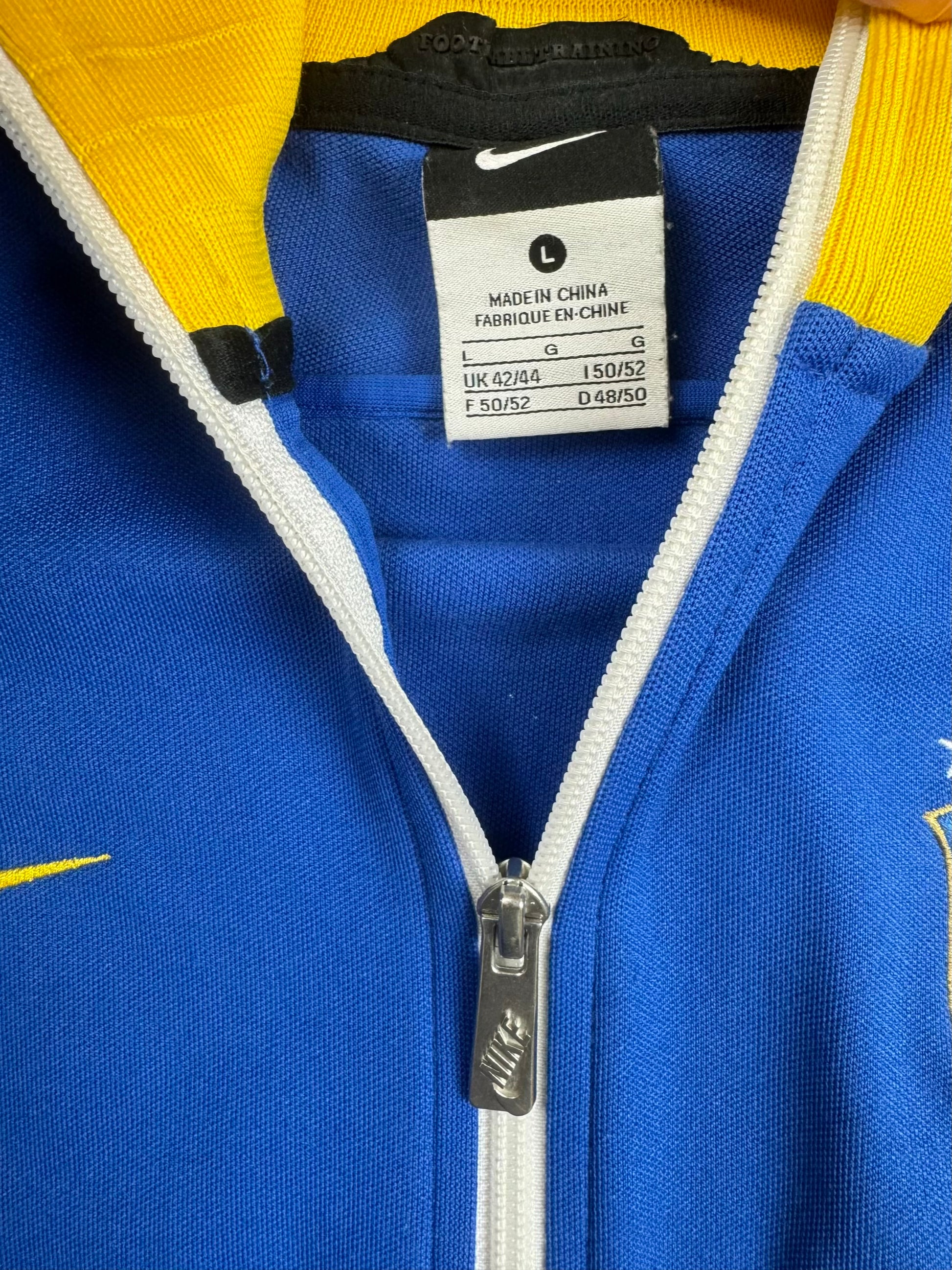 vintage Nike Brasil trackjacket {L}