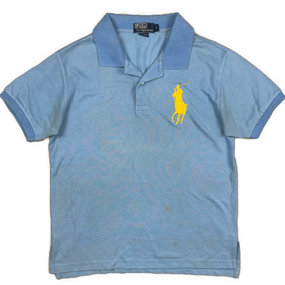 vintage babyblue Polo Ralph Lauren polo {M}