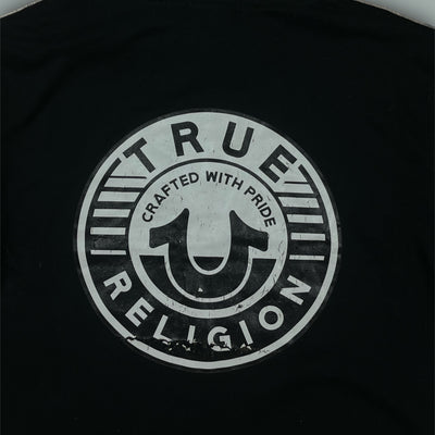 black True Religion hoodie {M}