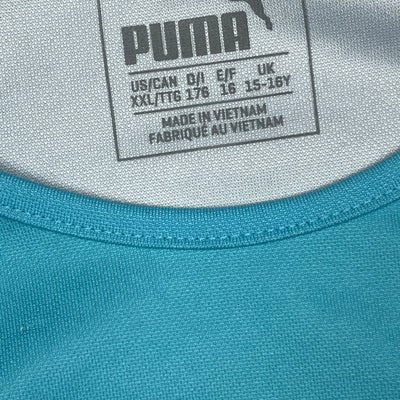 babyblue Puma Olympique Marseille home jersey {S}