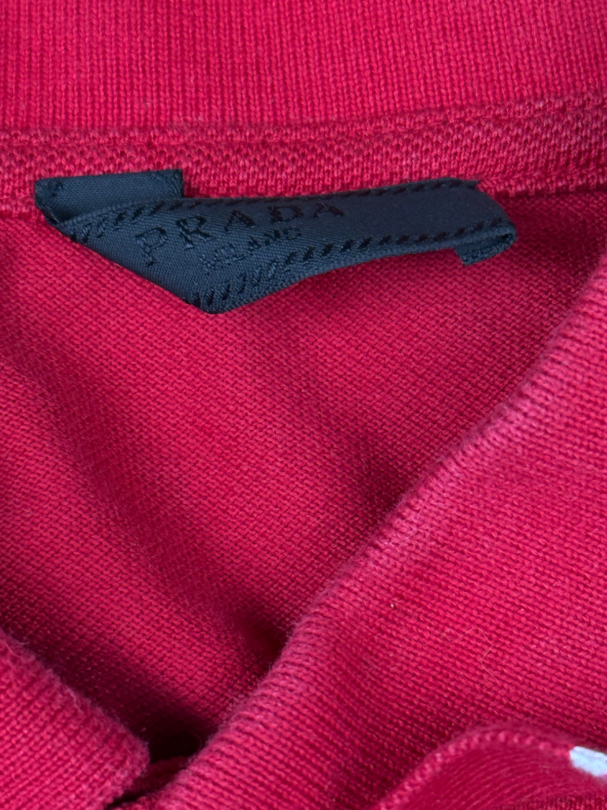 red Prada polo {S}