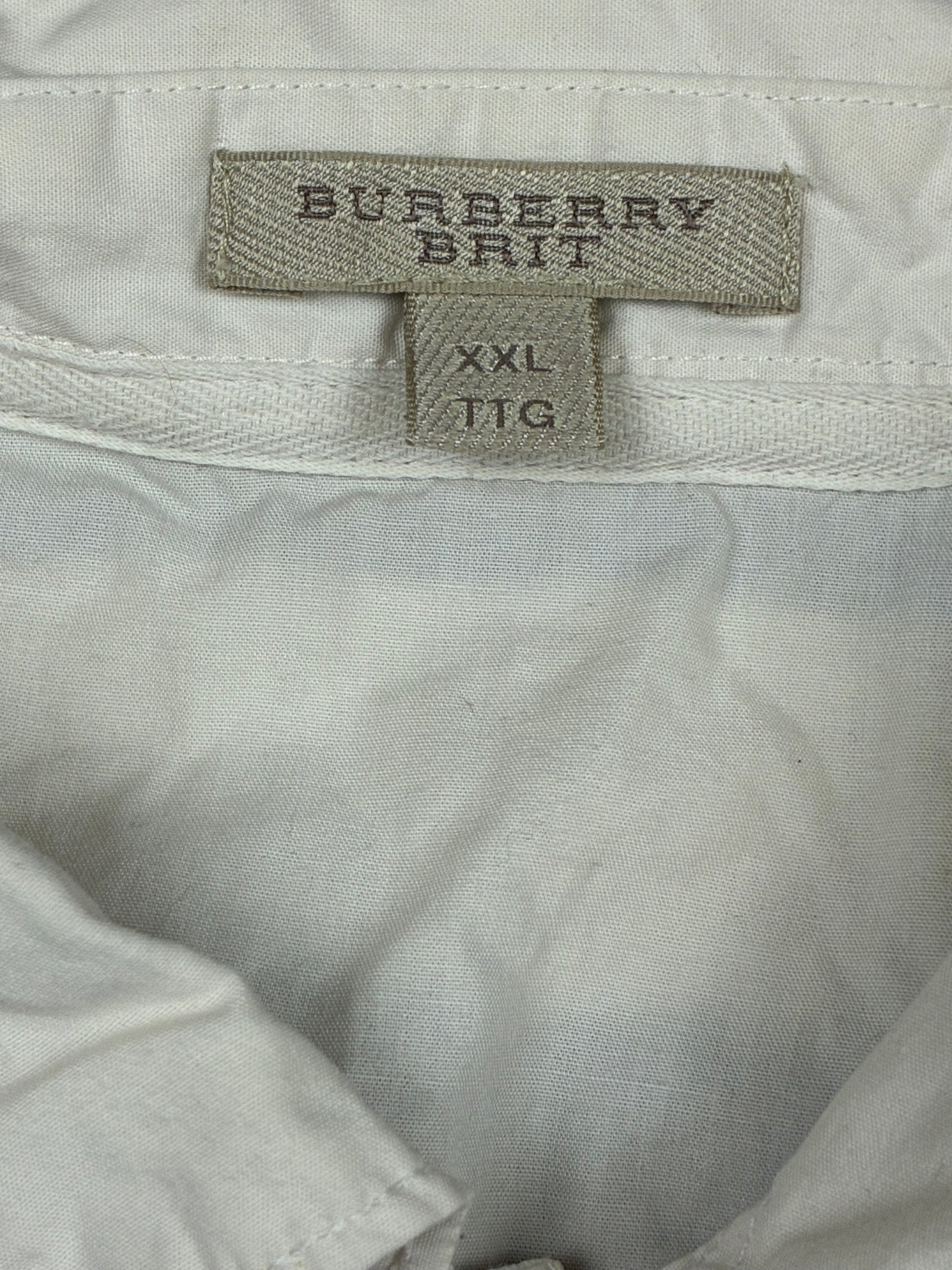 vintage Burberry polo long {XL}