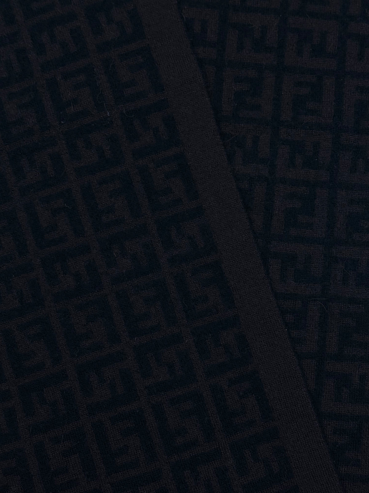 vintage brown Fendi scarf