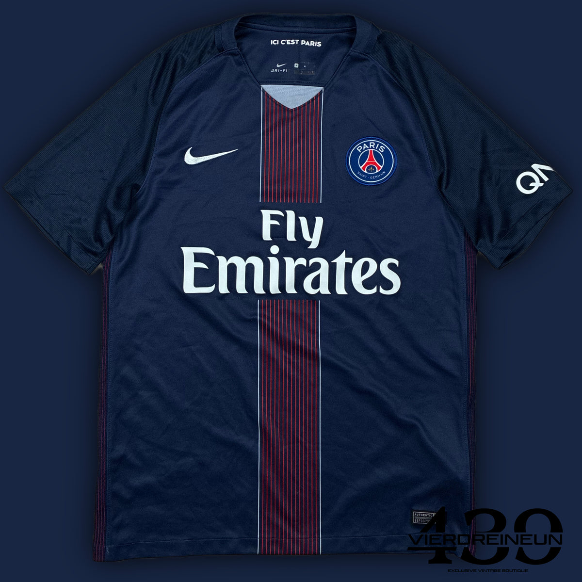 vintage Nike PSG Paris Saint Germain home jersey {M}