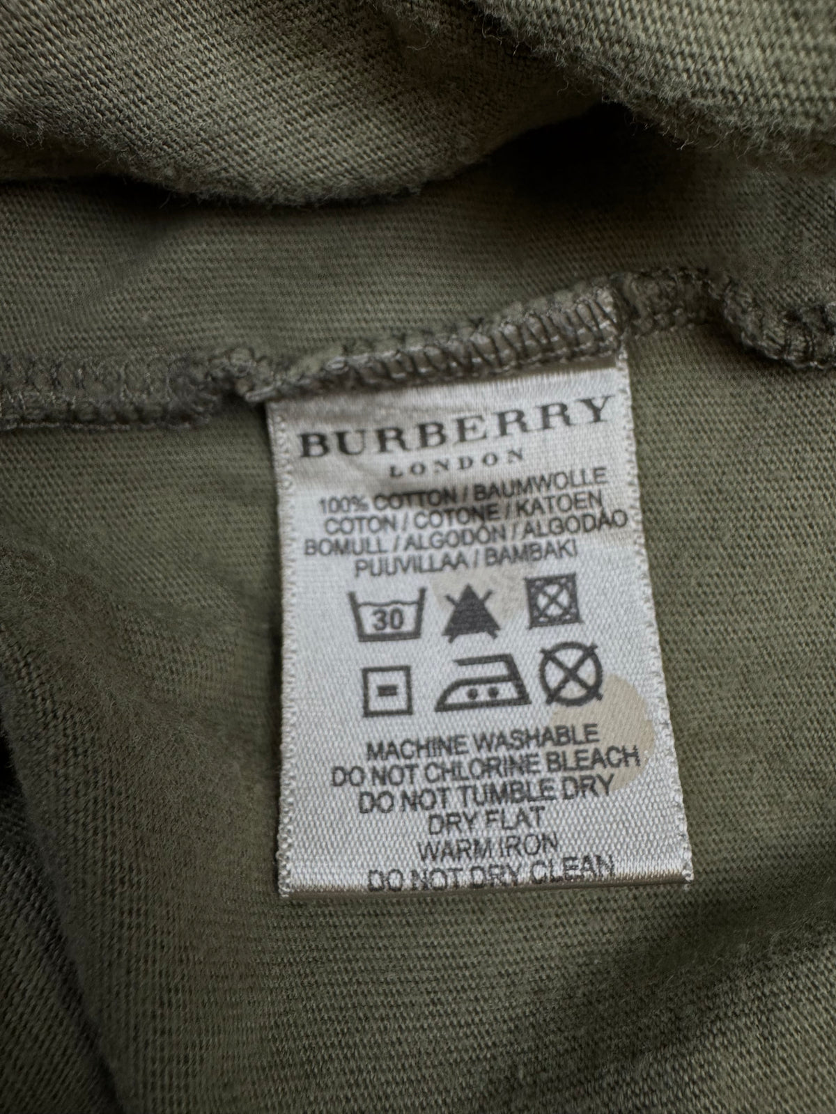 vintage Burberry sweatjacket {M}