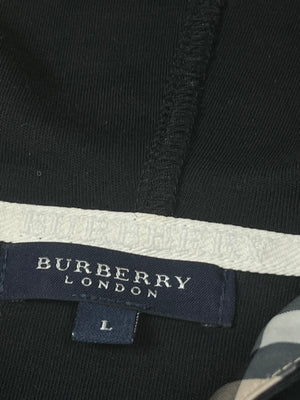 vintage Burberry sweatjacket {M-L}