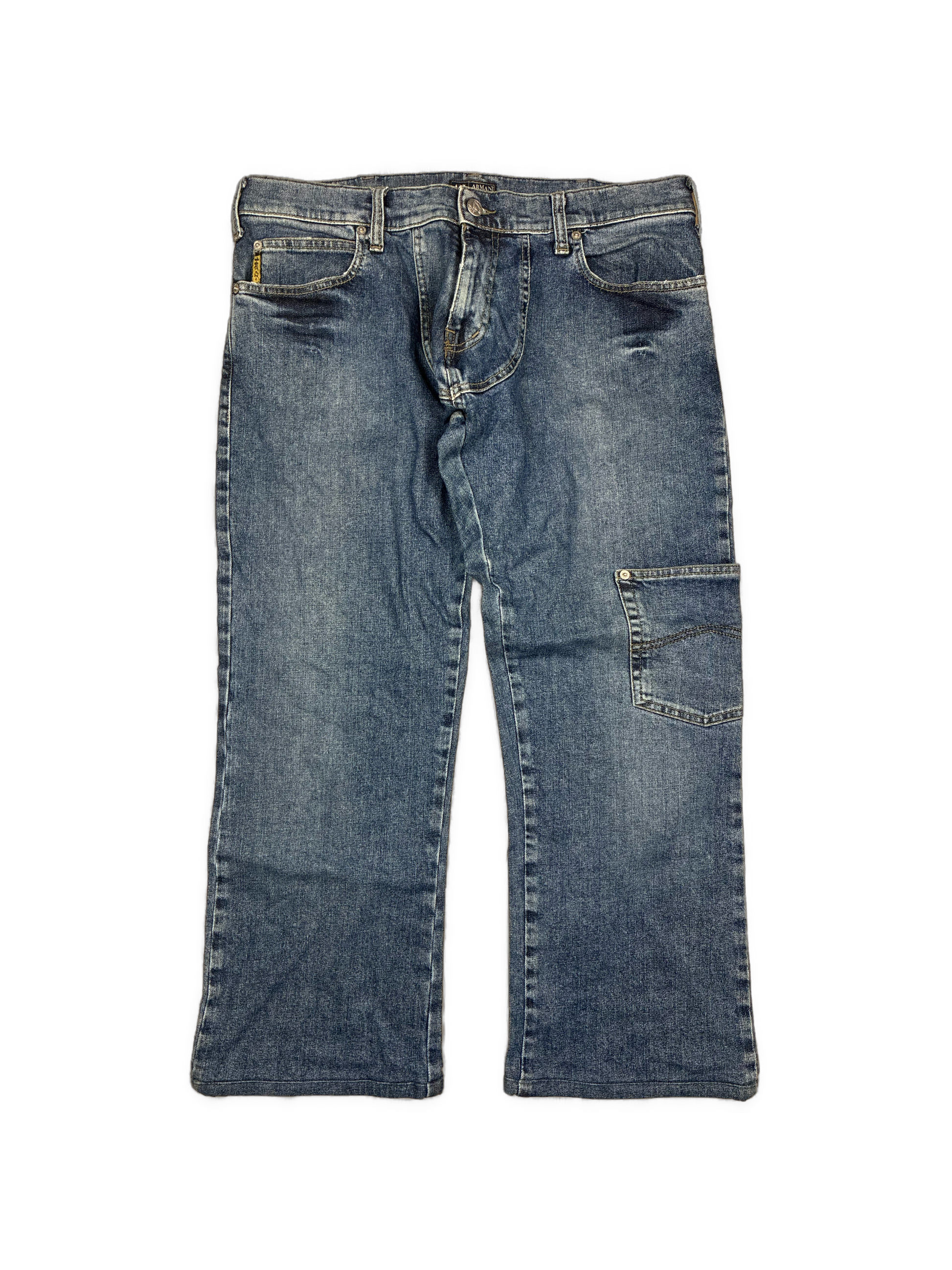 vintage Armani 3/4 jeans {L}