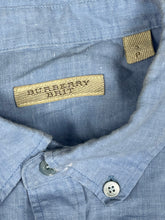 Load image into Gallery viewer, vintage babyblue Burberry shirt {S}
