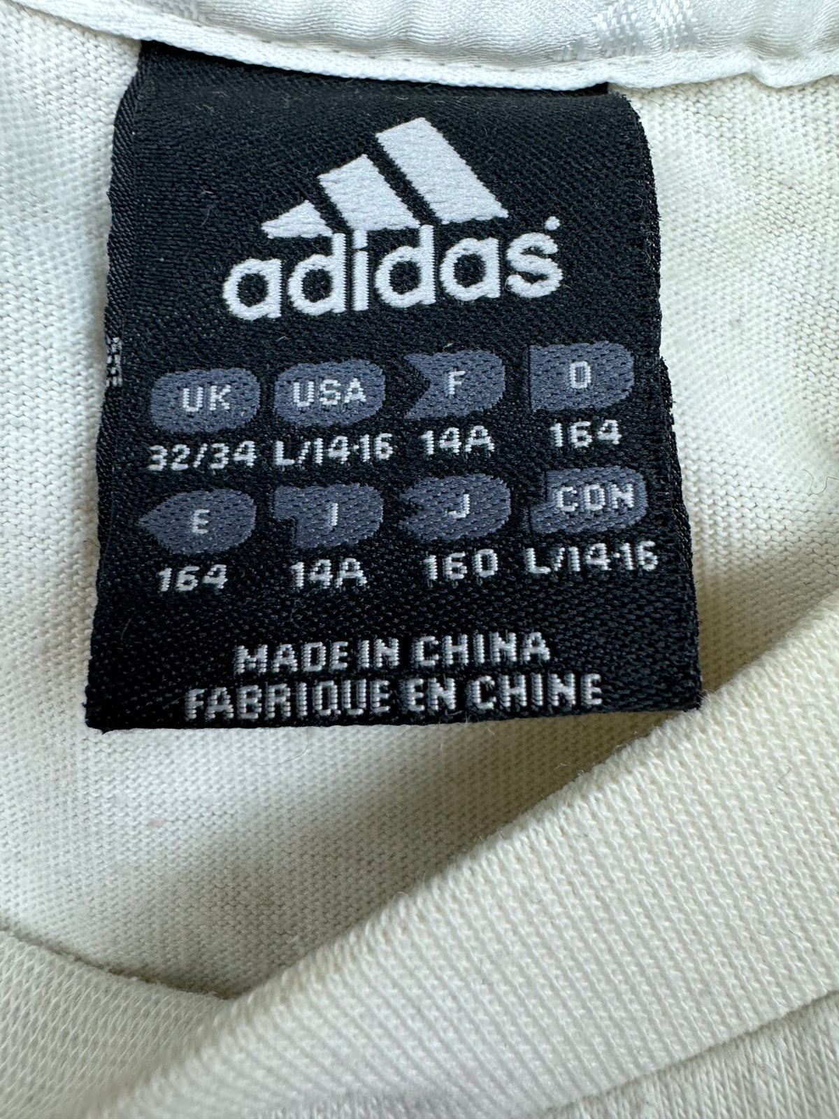 vintage Adidas Real Madrid t-shirt {XS}