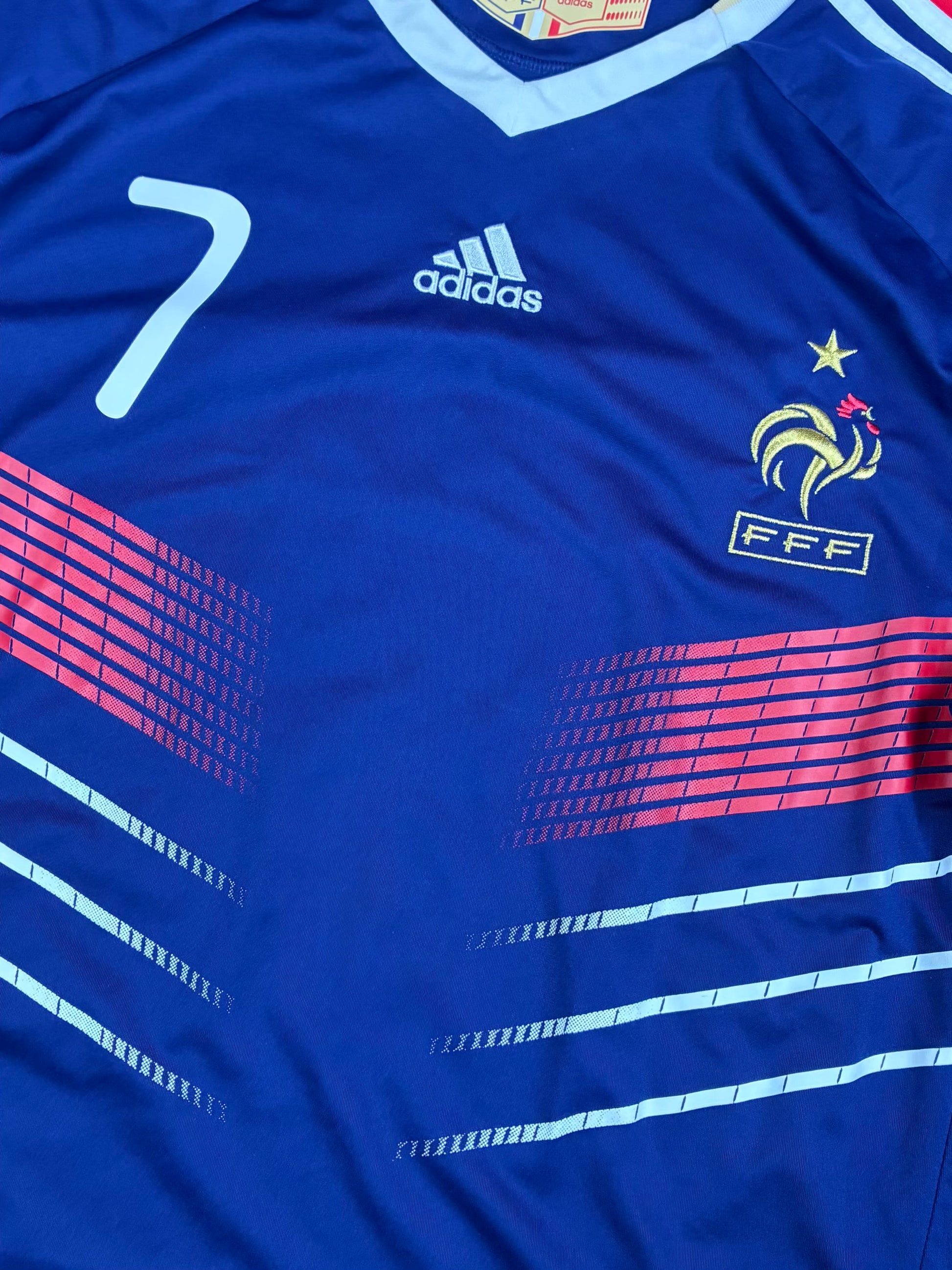 vintage Adidas France RIBERY7 home jersey {XXL}