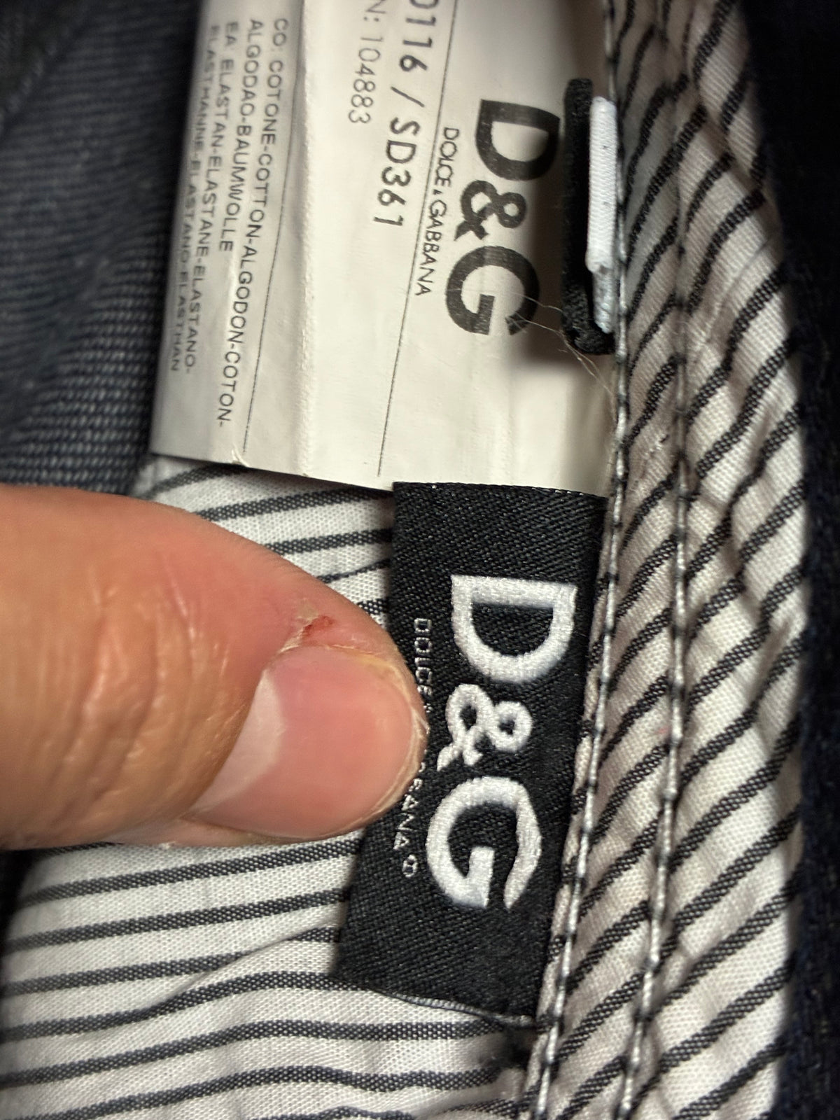 vintage Dolce & Gabbana jeans {XS}