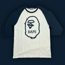 Cargar imagen en el visor de la galería, vintage BAPE a bathing ape 3/4 t-shirt {XL}
