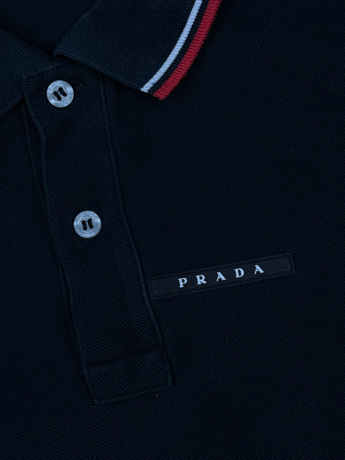 black Prada polo {XL}