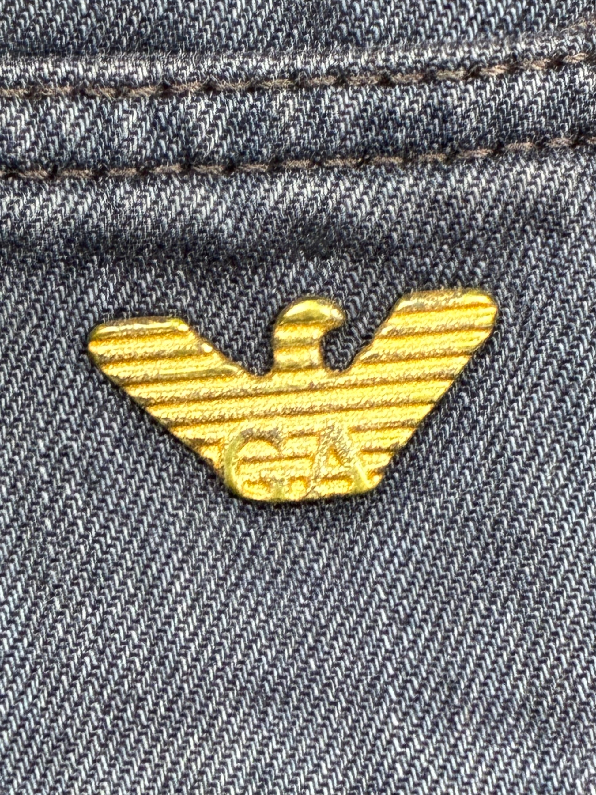 vintage Armani jeans {L}