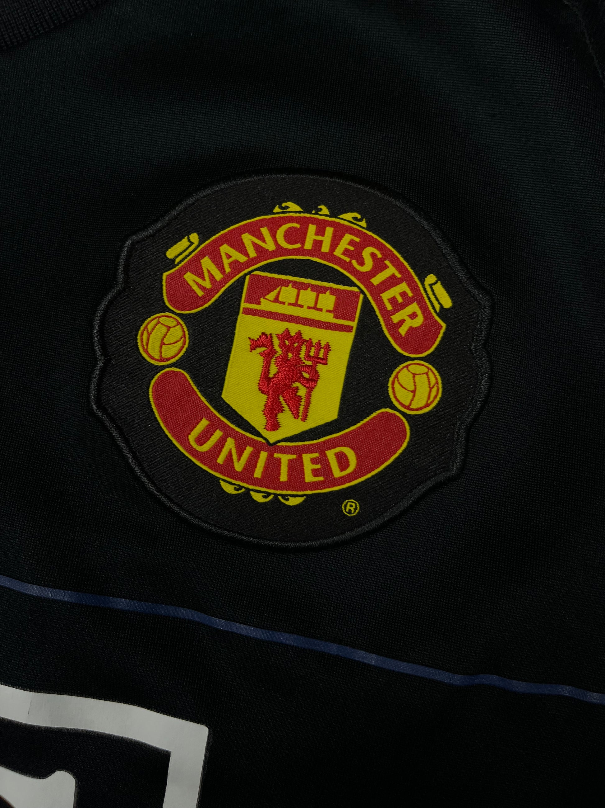 vintage Nike Manchester United trainingjersey {S}