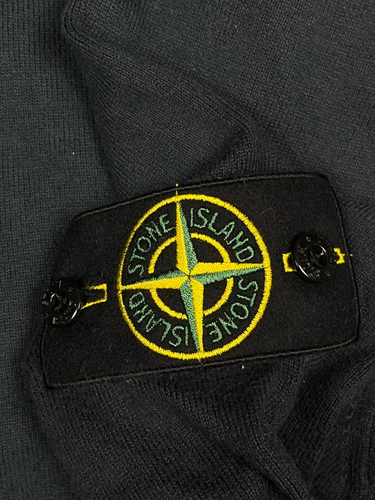 vintage Stone Island knitted halfzip {S}