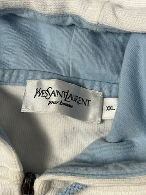 vintage YSL Yves Saint Laurent sweatjacket {XXL}