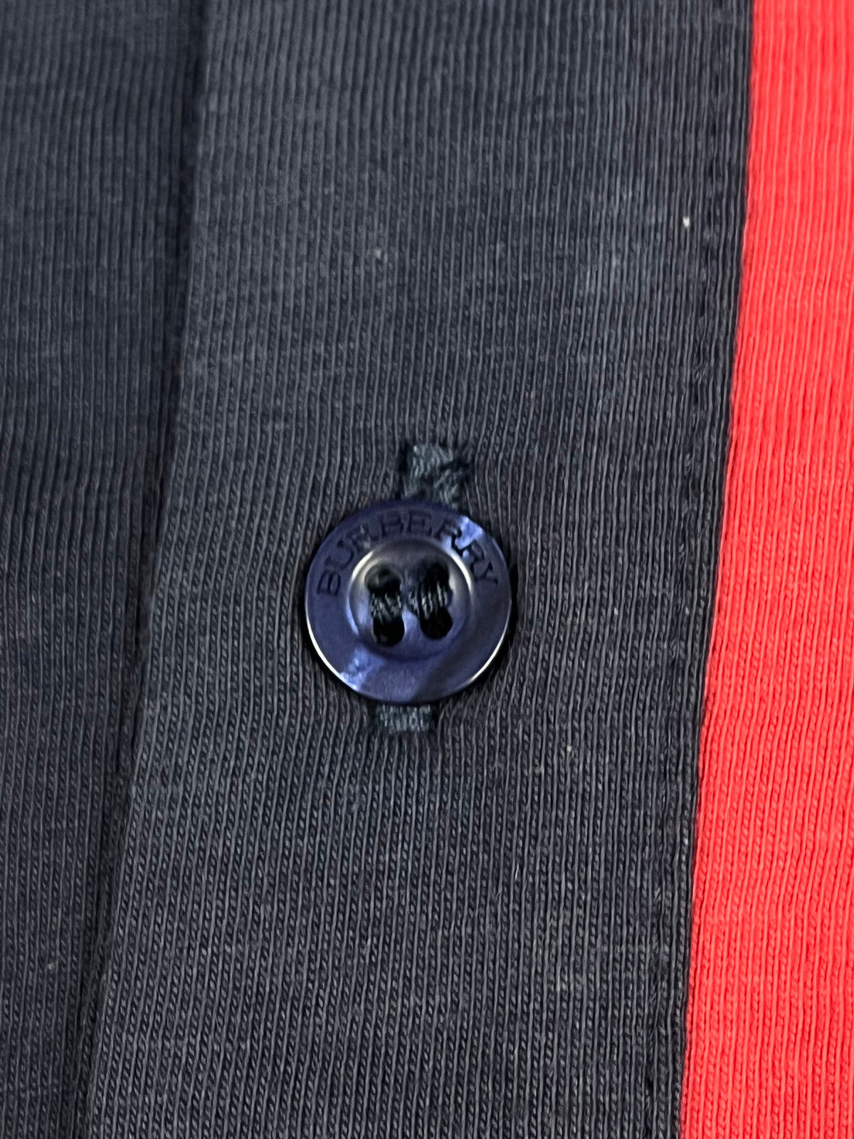 vintage Burberry long polo DSWT {XS}