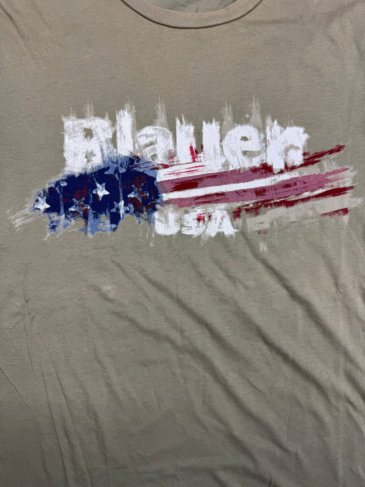 vintage Blauer t-shirt {L}