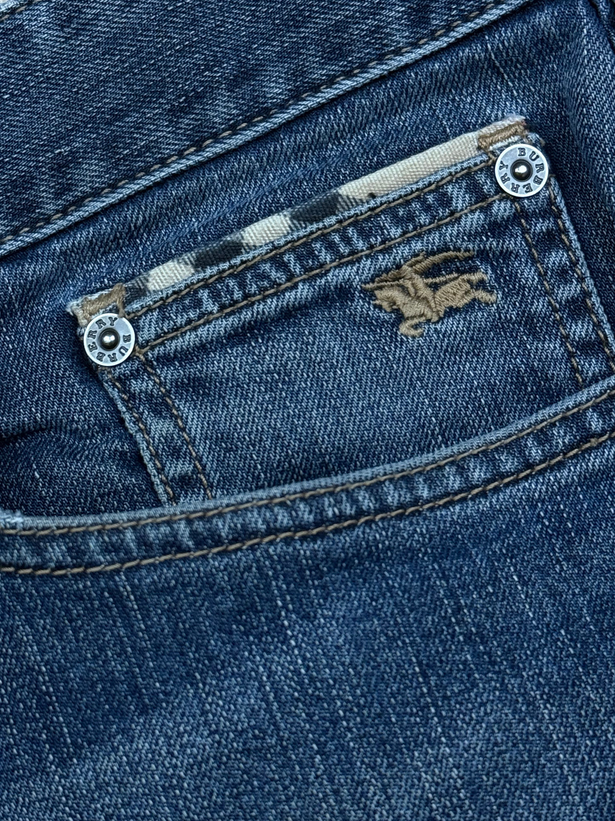 vintage Burberry jeans