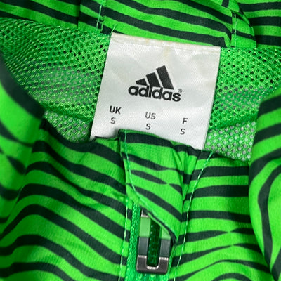 green Adidas Ac Milan windbreaker {S}