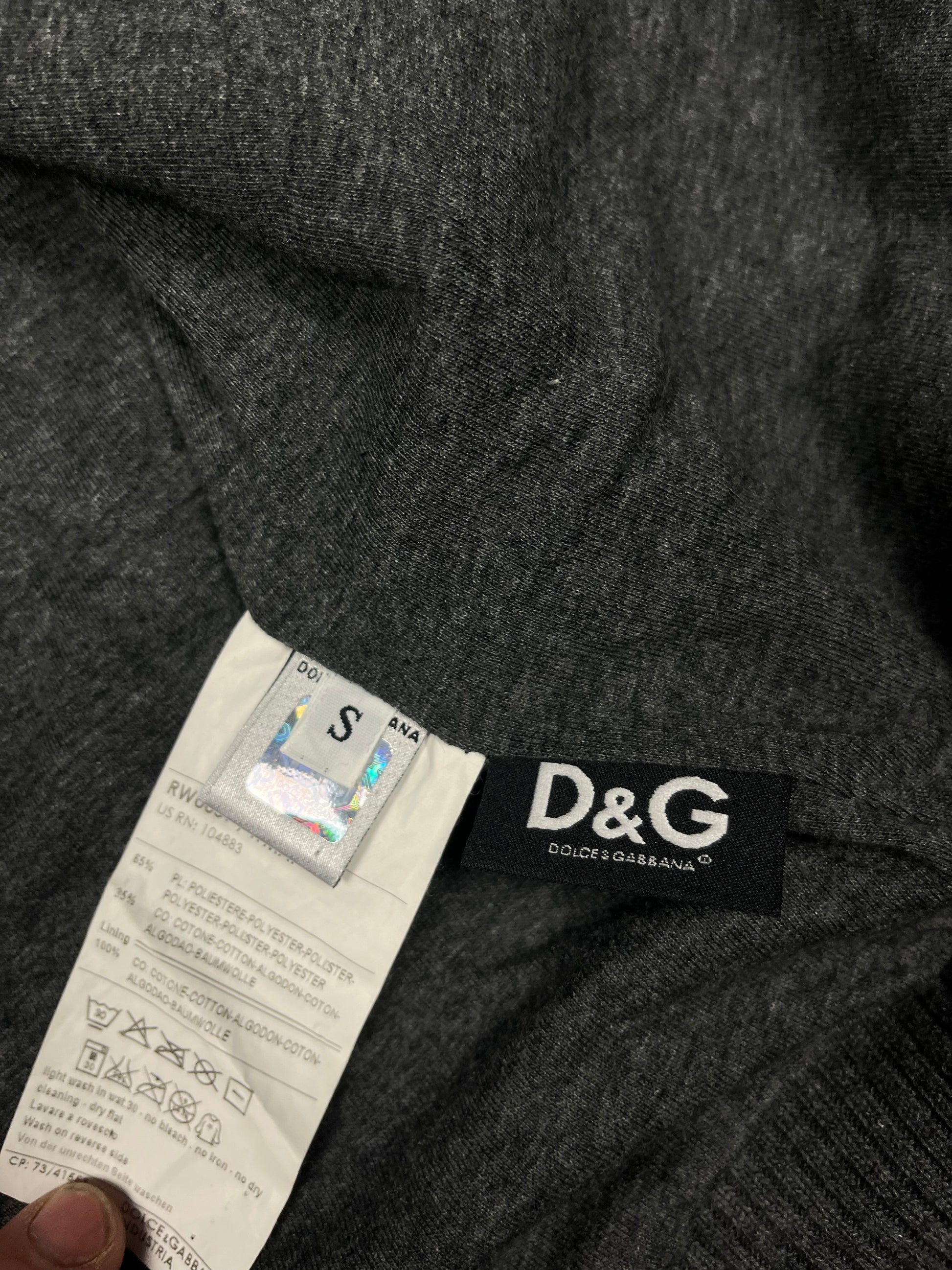 vintage Dolce & Gabbana sweatjacket {S}