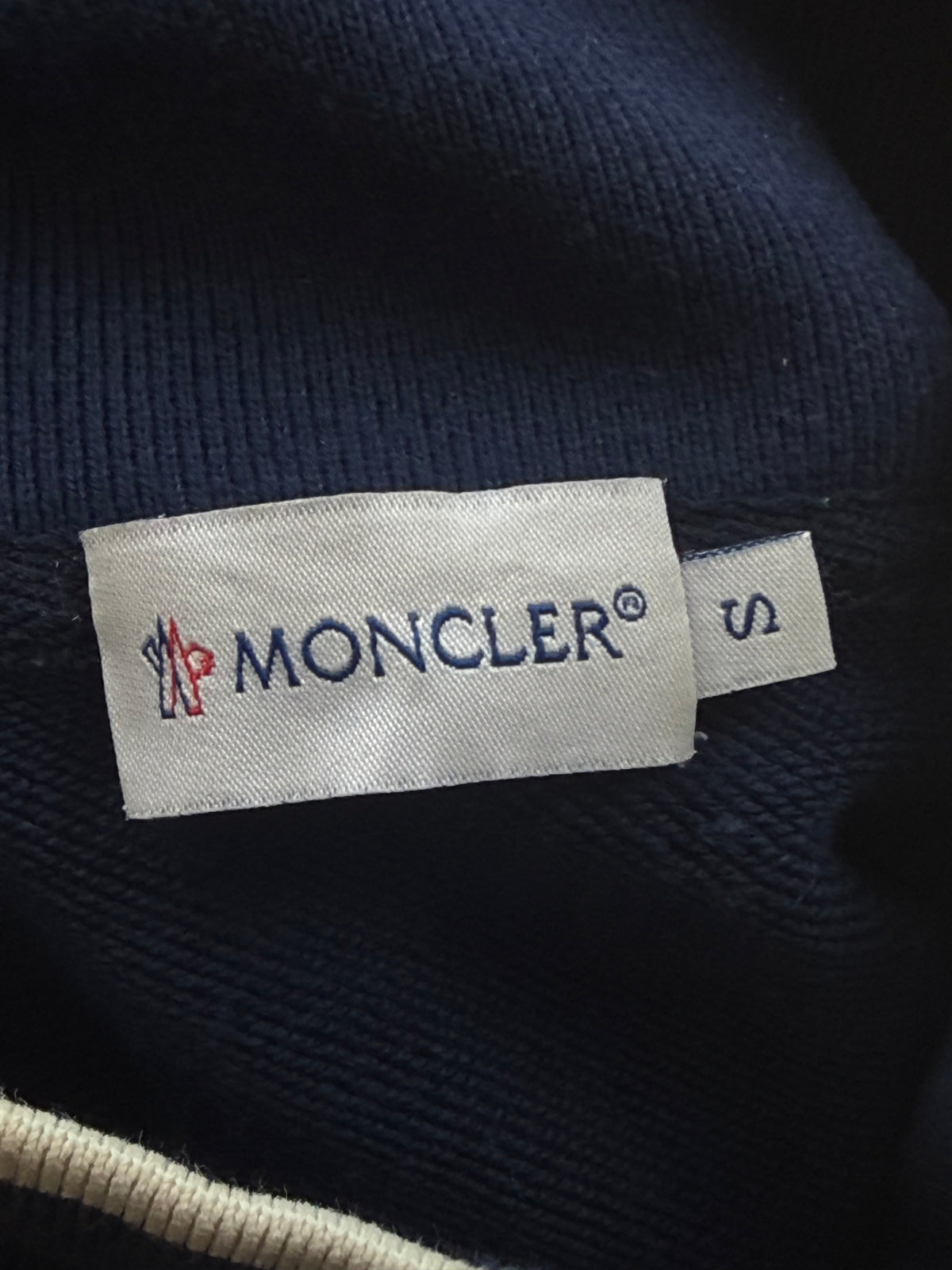 vintage Moncler sweatjacket {S}