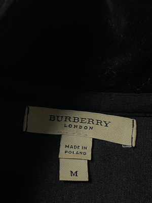 vintage velour Burberry sweatjacket {S}