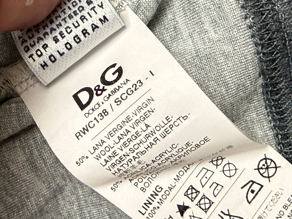 vintage Dolce & Gabbana sweatjacket {S}