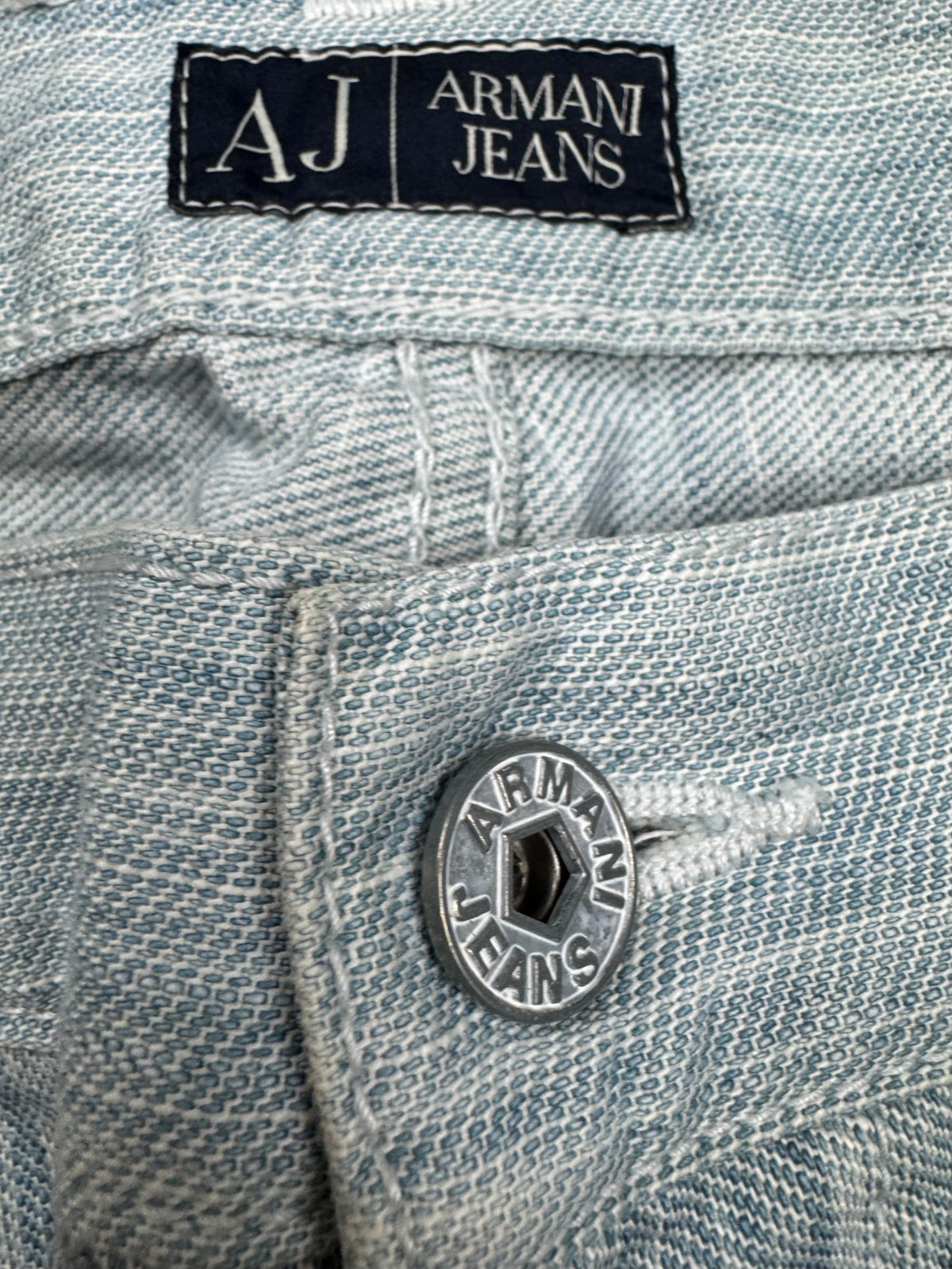 vintage Armani jeans {L}