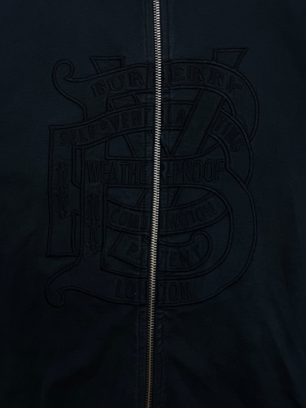vintage Burberry sweatjacket {S}