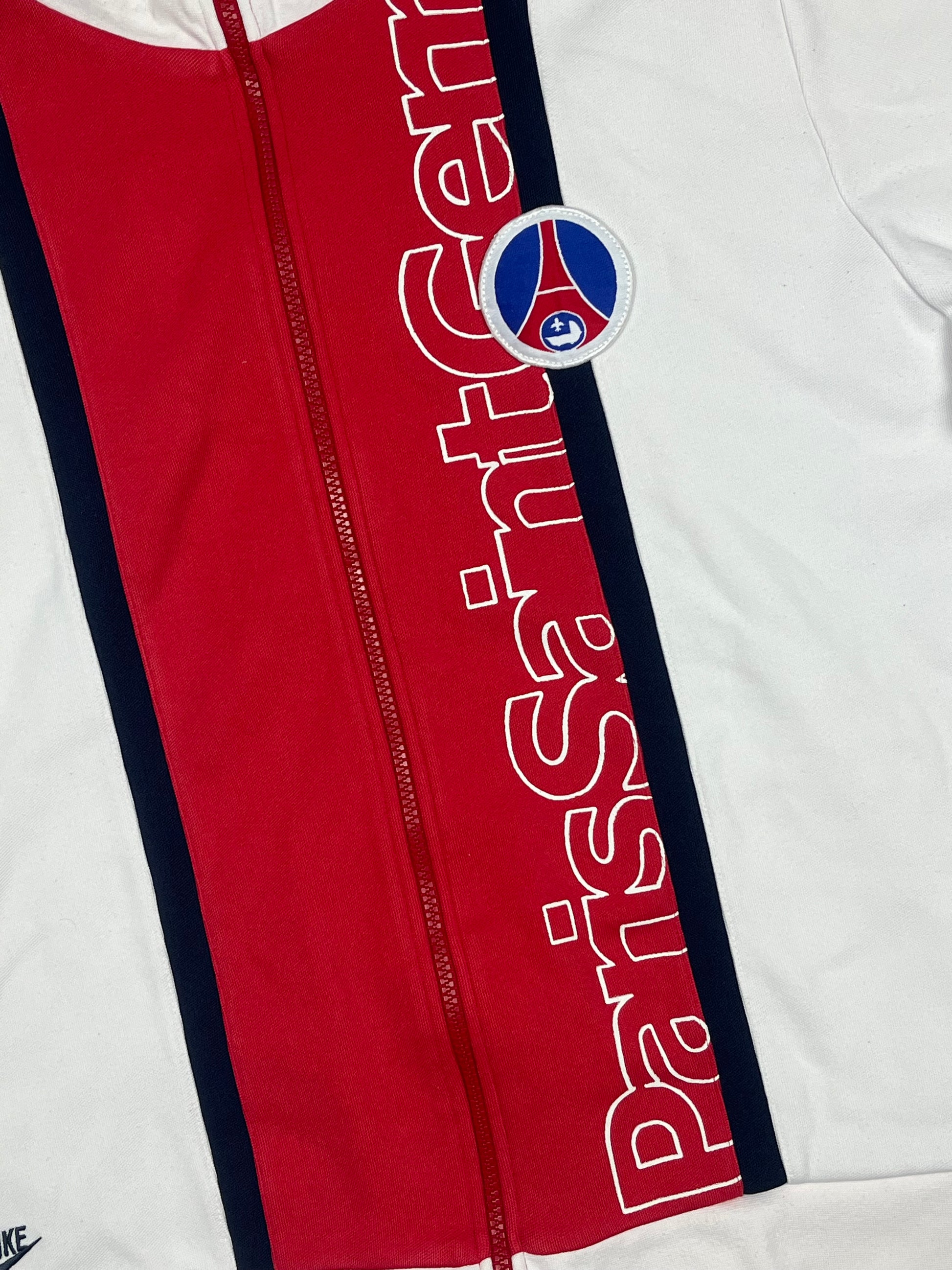 vintage Nike PSG Paris Saint Germain trackjacket {L}