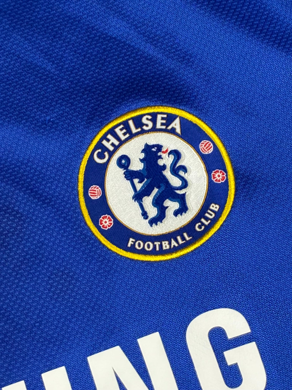 vintage Adidas Fc Chelsea ANELKA39 home jersey {XL}