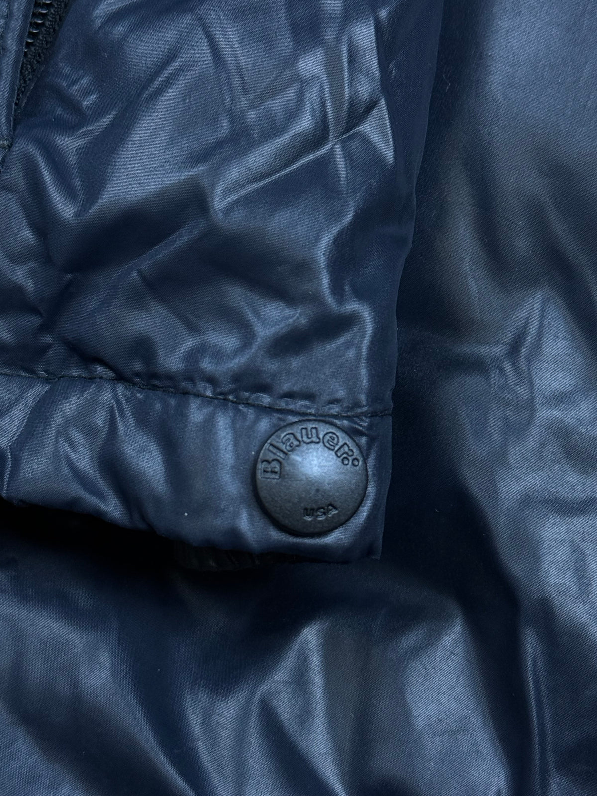 vintage navyblue Blauer winterjacket {S}