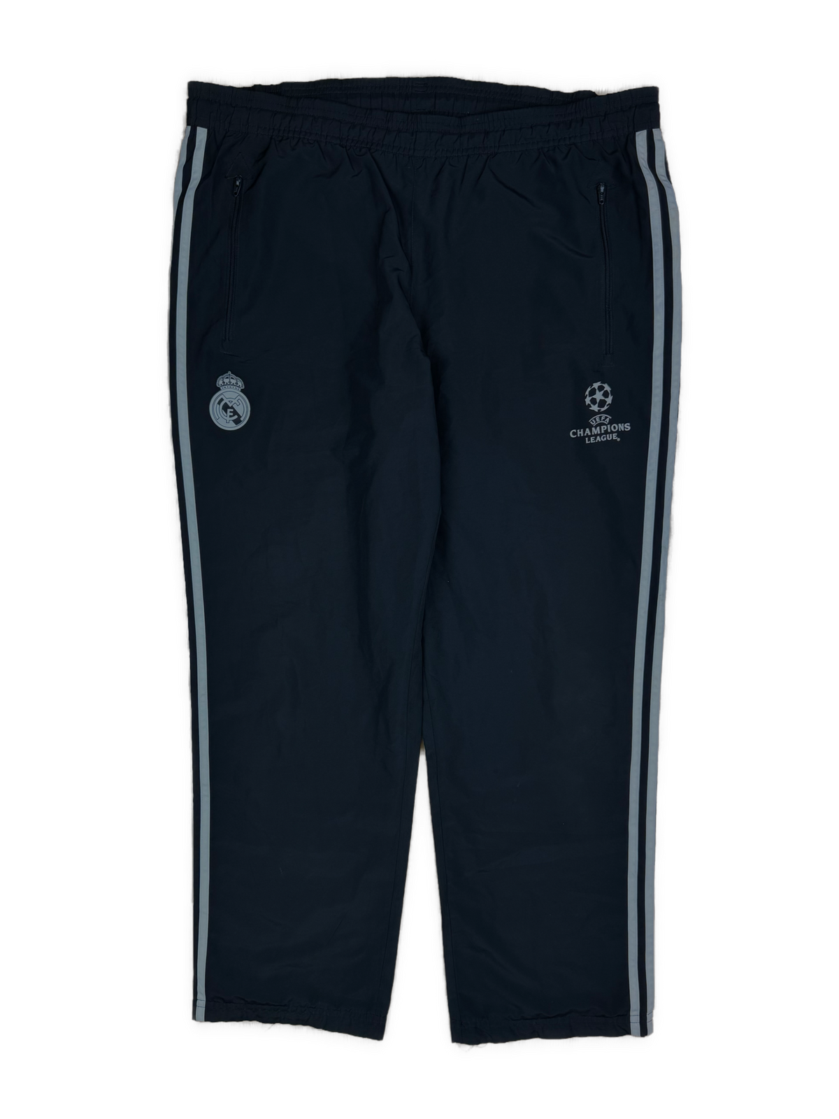 vintage Adidas Real Madrid trackpants {L}