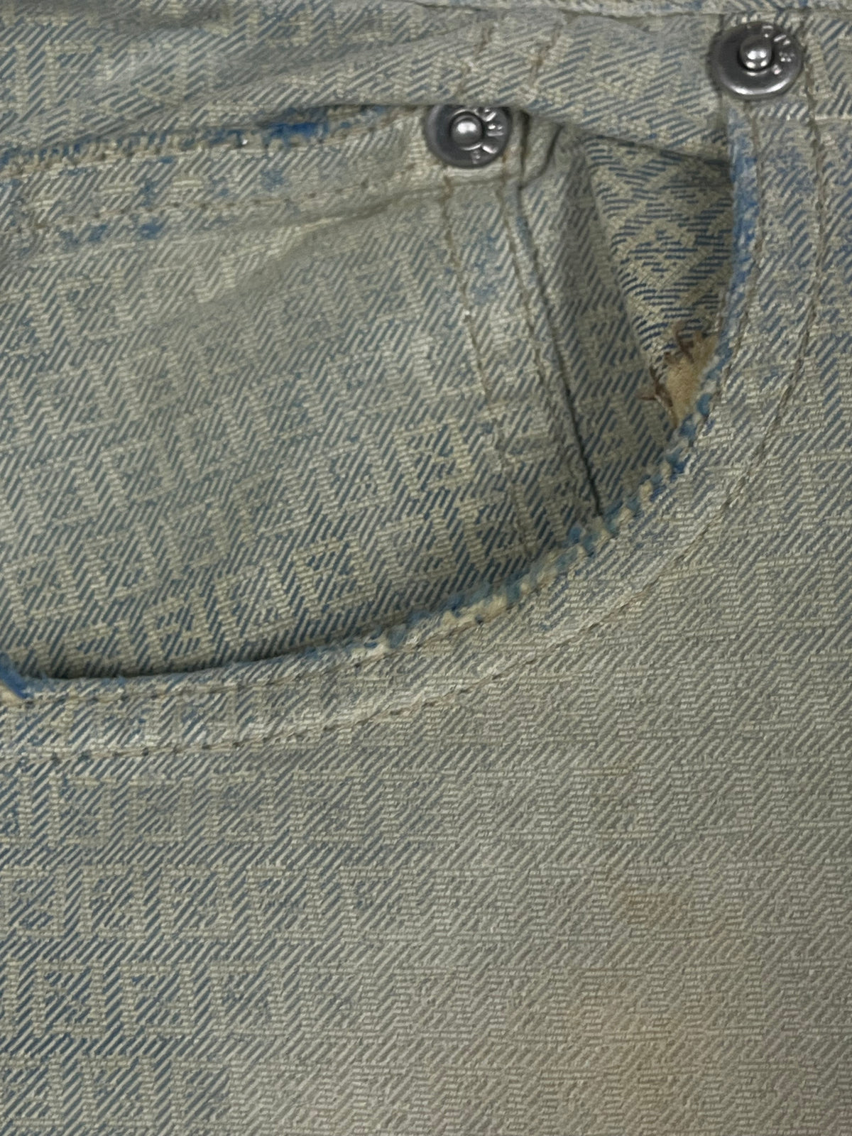 vintage Fendi monogram jeans {XL}